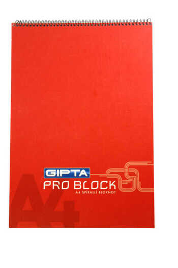 Gıpta A4 Cardboard Cover Memo Pad 40 Sheets 1398