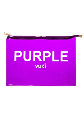 BUKİVUKİ KİDS COLLECTİON Vuki A4 Zippered File Purple 105
