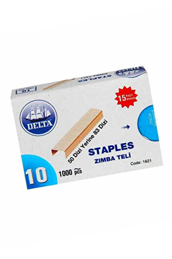 Delta 1621 Eco - Yellow Staple, Pack of 1000