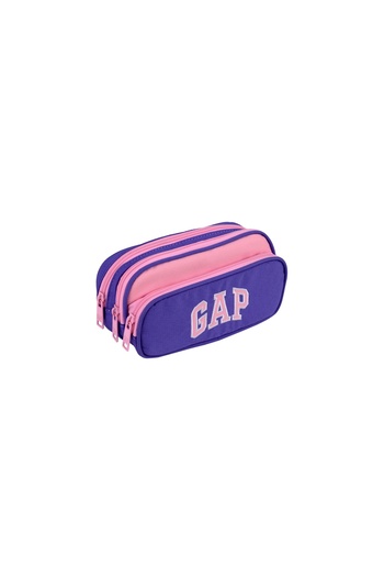 GAP Lilac Pink 3 Compartment Pencil Bag - 12858