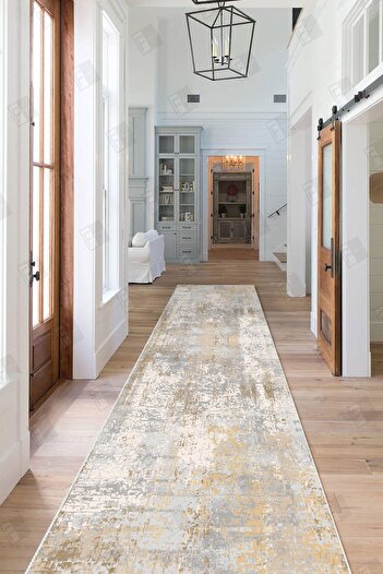 Faiend Machine Washable Non-Slip Base Stain Resistant Kitchen Carpet Living Room Carpet and Runner (4)