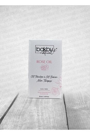 bakbunatural Natural Rose Oil - 30 ML Bakbu Rose Cleansing and Skin Care