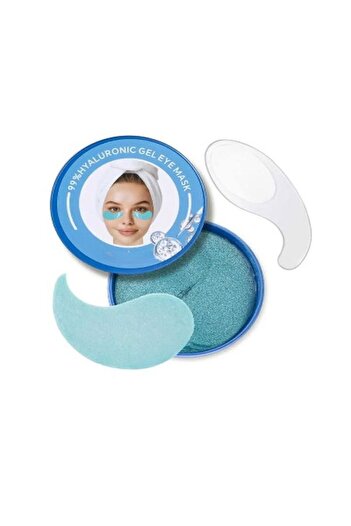 HaLVeY Göz Altı Aydınlatıcı, Sıkılaştırıcı Ve Onarıcı Hyaluronik Asit Özlü Maskesi Mavi 1.4gr*60 Adet