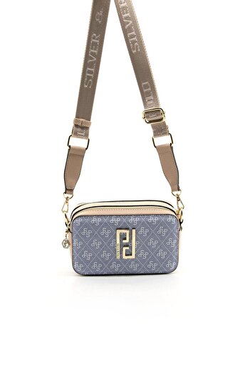 Silver Polo Silver & Polo Blue - Geantă Crossbody pentru femei Skin Sp1078