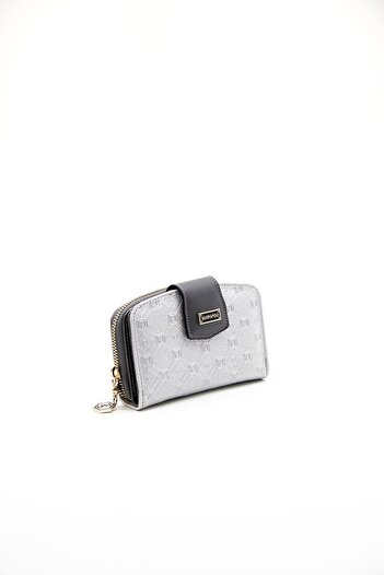 Silver Polo Anthracite Nv874 A.Silver Women's Wallet Card Holder