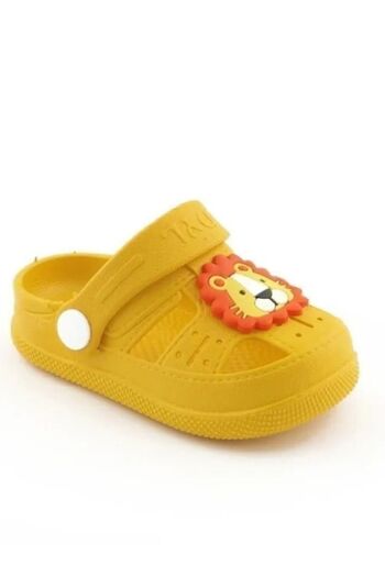 casso Daily Orthopedic Non-Slip Sole Children's Home Kindergarten Sea Soft Sandals Slippers with Animal Figures