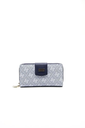 Silver Polo Laci Nv928 Blue Women's Wallet Card Holder