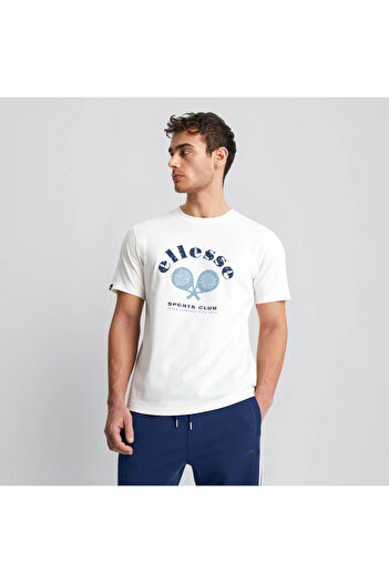 Ellesse Λευκό ανδρικό μπλουζάκι - Em183