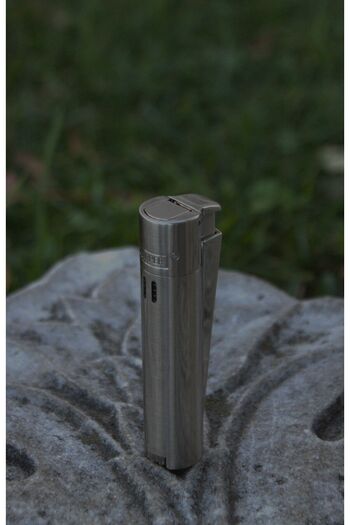 Clipper Gümüş Jet Pürmüzlü Çakmak 1300C