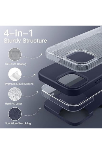 Noir İphone 13 Pro Max Uyumlu İçi Kadife Lansman Kılıf