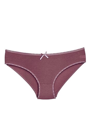 MİSSEMMA Hearted Elastic Women's 3 Pieces Panty