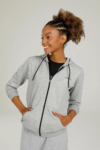 lumberjack 18sn77 Basic Hoodie Full Zip 4fx Hooded Ten Zip Jacket