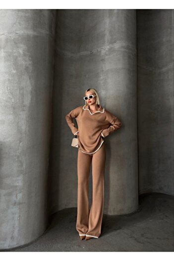 ZF BUTİK Knitwear Pants and Top Set
