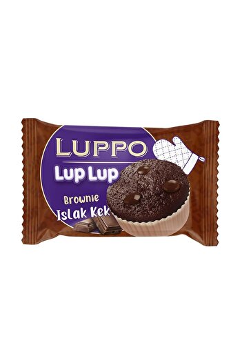 Luppo Wet Cake Lup Lup Brownie - 24 Pieces