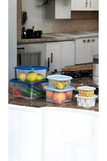 Pazar Kapısı Colorful Storage Set of 6 - Refrigerator Organizer