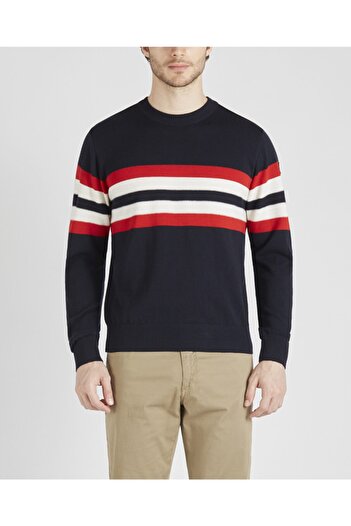 PAUL&SHARK Men's Knitted Roundneck C.W.Wool Sweater