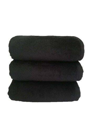 Elmira Textile 3-пакетний набір мікрофібрових рушників для рук і обличчя, що не залишають фарби, для спорту та перукарні, 50x90, коричневий