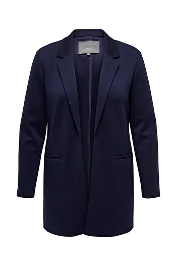 Only Carmakoma LDS KNT L/S UNLINED COATIGAN - Tăiat și Detaliat