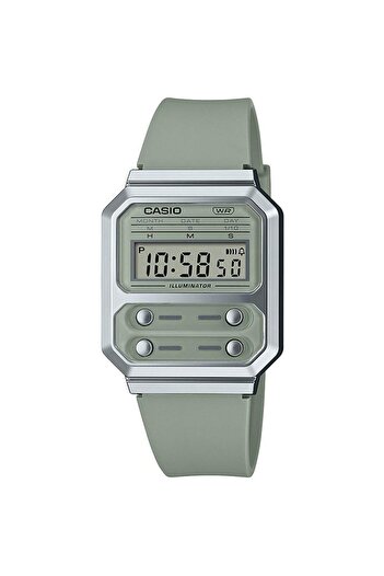 Casio A100wef-3adf Model Wristwatch