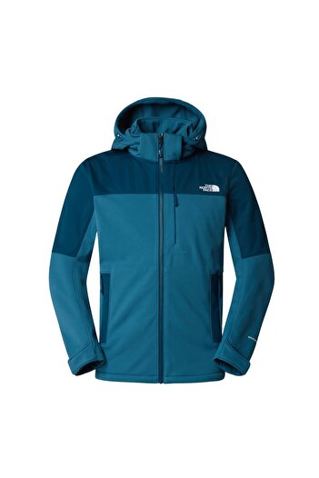 THE NORTH FACE Erkek Dıablo Softshell Detachable Hood Nf0a7zfs7bı1 Mavi-xl