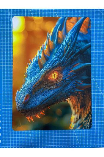 rakkun shop Фантастична подложка за мишка с дракон - 28x40 cm