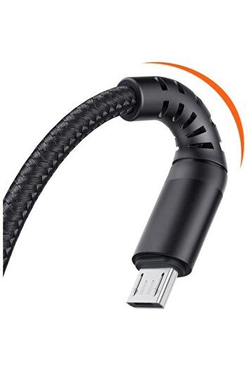 Mcdodo Ca-2280 Micro Usb Hızlı Data-şarj Kablo 20cm-siyah