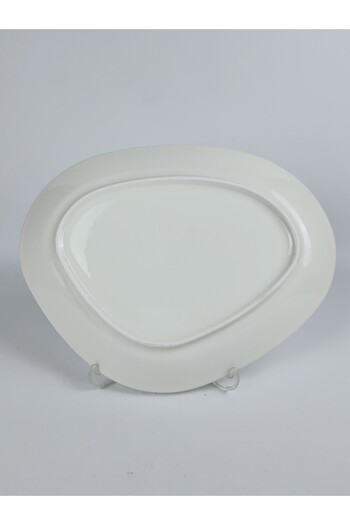 MAViHOME Galaxy Series - 30 cm Cream, Single Boat Plate