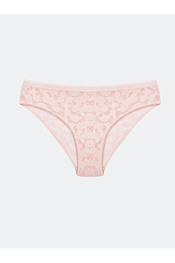 LC Waikiki Lcw Dream - Pink Lace Bikini Panties