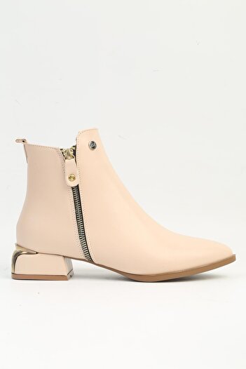 Pierre Cardin ® |   Pc-54020 - 3691 Cream Skin Women's Boots