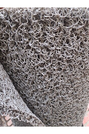 MoT Dekor BLUE Curly Mat Anti-Slip Base Fireproof Carpet Runner Door Front Stair Mat Custom Size
