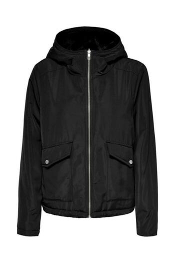 ONLY 15208777 Feather and Plain Double Sided Hooded Coat