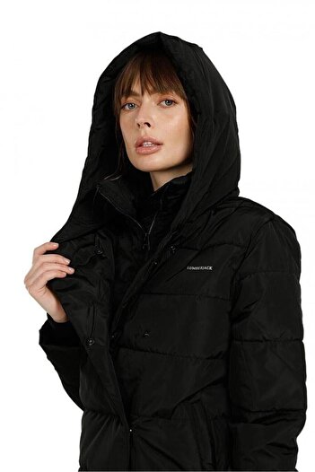 lumberjack 3w Belly 2sn71 3pr Zippered Snap Hooded Down Jacket