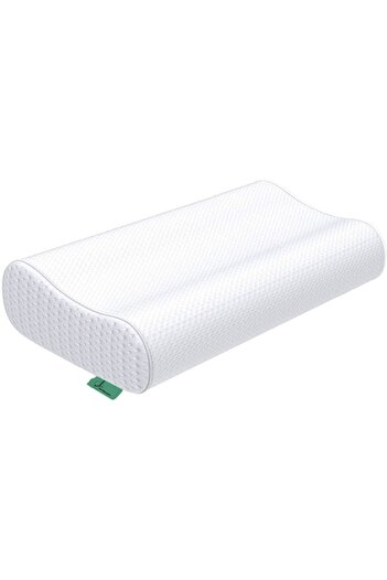 WHITEBLANCO Orthopedic Visco Pillow with Neck Support