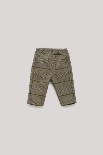 Layette Erkek Bebek Ekose Pantolon