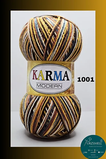 urzsmell Mixed Booties Yarn, Beanie Yarn, Vest Yarn, Scarf Yarn, Vest Yarn (Single) 100Gr. 210Mt. 100% Premium Acrylic
