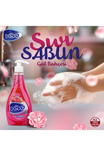 Vevo Liquid Soap Sea Breeze and Red Roses Scented 400 ml 3 Pieces