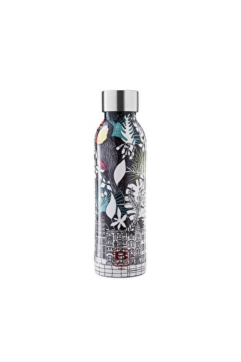 BUGATTI La Vılle Patterned Stainless Steel Thermos 500ml - Twin Bbt-lv500ıs
