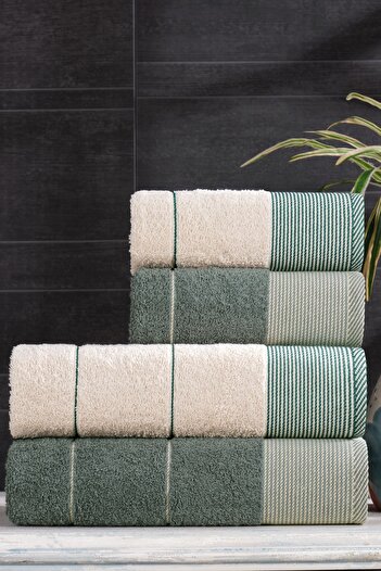 Casnack Set prosoape de baie Afilli din 4 piese - Confortabil și elegant