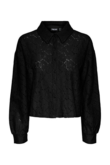 PIECES KRAJKOVÁ KOŠILE PCJANESSA LS S DLOUHÝMI RUKÁVY (REF 17141862)