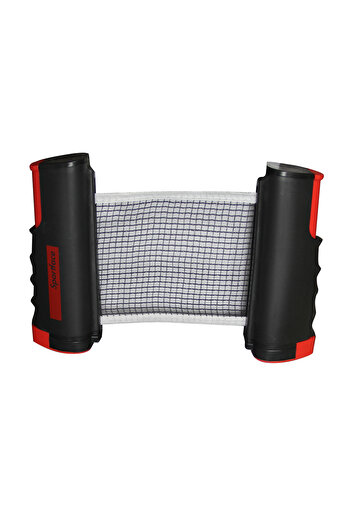 Sportface SF-2214 شبكة تنس طاولة بآلية محمولة - أحمر