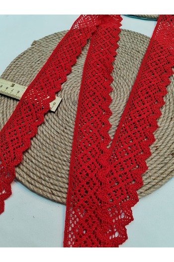 Esteks Dantel ve Tekstil Aksesuarları 5 Meters Cotton Kopanaki Lace