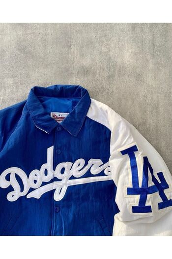 OTAKU Пальто-бомбер унісекс оверсайз Dodgers в стилі оверсайз