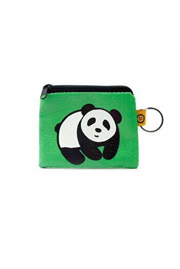 PALTO TASARIM Bamboo Panda Printed Coin Purse