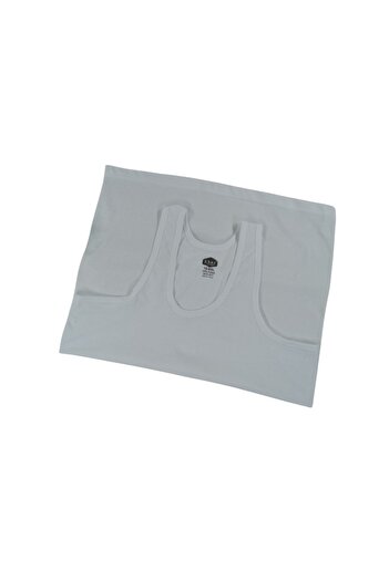 EKAY YILDIZ White 100% Cotton 3-Piece Men's Athlete Set