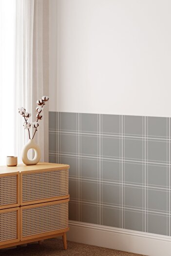 MSticker 50x120 cm Plaid Pattern Decorative Foil Sticker
