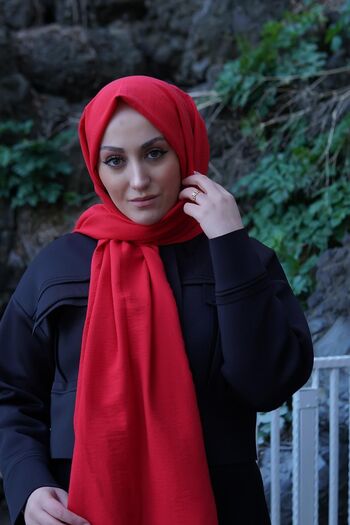 SAYRA Red Shawl Women's Jazz Shawl