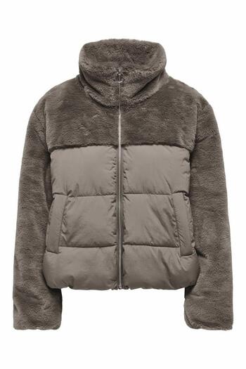 ONLY 15292945 Zippered Coat with Puff on Top