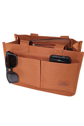 KEEBA Tan Canvas Hand and Shoulder Bag - Women's Messenger Bag