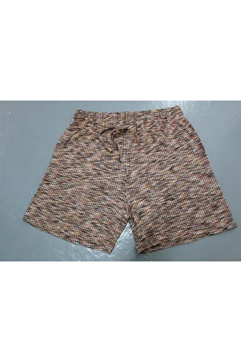 Org Marka Store FLEUR BEL Elastic Sus Laced χωρίς τσέπη χτενισμένο βαμβακερό σορτς