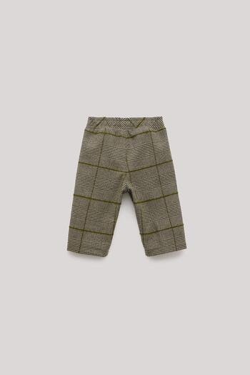 Layette Erkek Bebek Ekose Pantolon